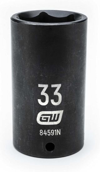 Picture of Gearwrench® 1/2"Drive 33Mm Deep Impact Socket Part# - 84591N