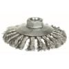 Picture of Weiler® 4-1/2" Knot Wire Bevel Brush .020" Ss 5/8-11 Ah Part# - 13486