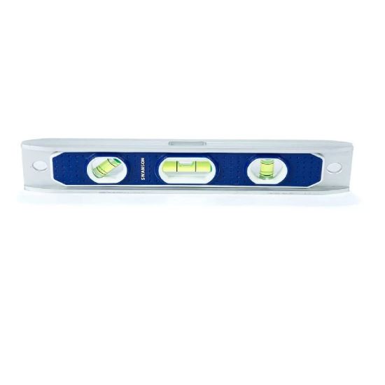 Picture of Swanson Tools 9" Magnetic Extruded Aluminum Torpedo Level Part# - Tl002M