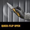 Picture of Dewalt® Dewalt Drop Point Pocketknife Part# - Dwht10993