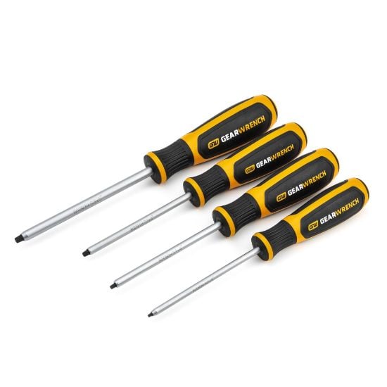 Picture of Gearwrench® 4 Pce Sq Dual Material Screwdriver Set Part# - 80065H