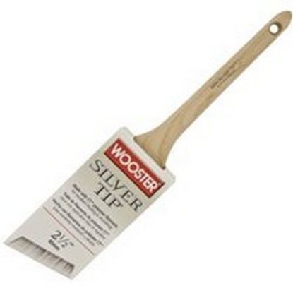 Picture of Wooster 2-1/2" Silver Tip Thin Angle Sash Brush Part# - 52240024