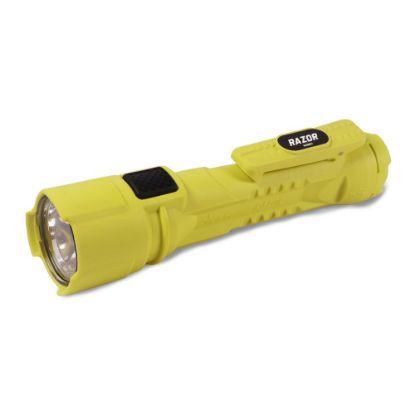 Picture of Bright Star Razor Flashlight Ylw  3-Aa Led Intrin Safe 325L Part# - 60160