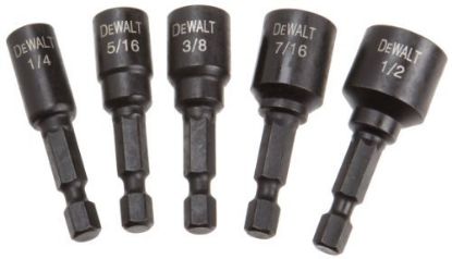 Picture of Dewalt® 5-Piece Magnetic Impactready Nutdriver Set Part# - Dw2235Ir