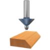 Picture of Bosch Power Tools 45Deg. Chamfer Router Bit 1/2"Shank Part# - 85597M