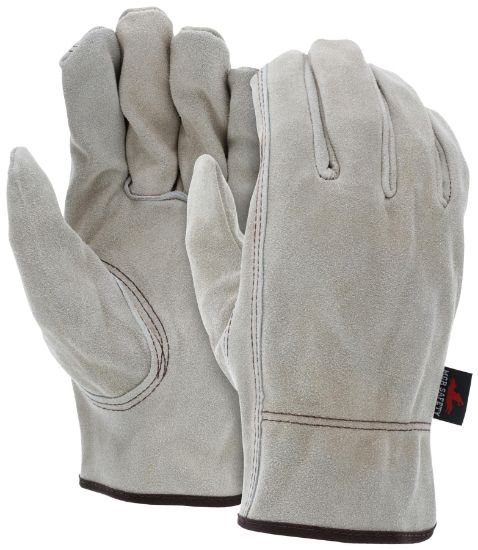 Picture of Mcr Safety Unlined Split Leather Drivers Glove Russet Colo Part# - 3110Xl