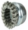 Picture of Weiler® 2-3/4" Single Row Wire Cup Brush Banded .020 Ss Part# - 13302