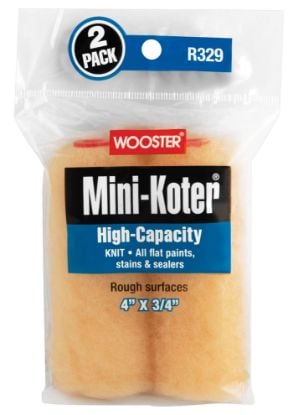 Picture of Wooster 4" Mini-Koter Knit 3/4"2-Pk Mini Rollers Part# - 00R3290040