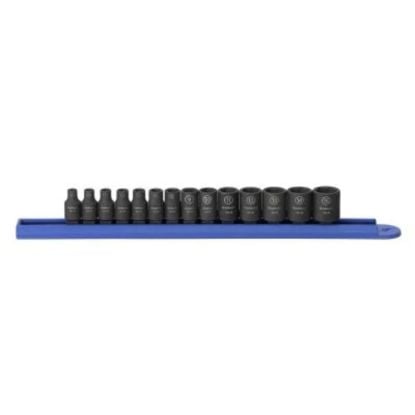 Picture of Gearwrench® 14 Pc 1/4"Dr 6Pt Std Impsocket Set Part# - 84907