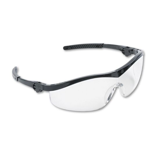 Picture of Mcr Safety Storm Black Frame Clearlens Safety Glass Part# - St110