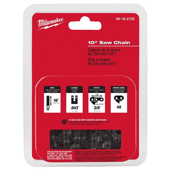 Picture of Milwaukee® Tool 10 In. Saw Chain Part# - 49-16-2723