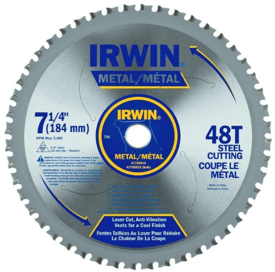 Picture of Irwin® 7 1/4" 48T Mc - Ferroussteel Part# - 4935555