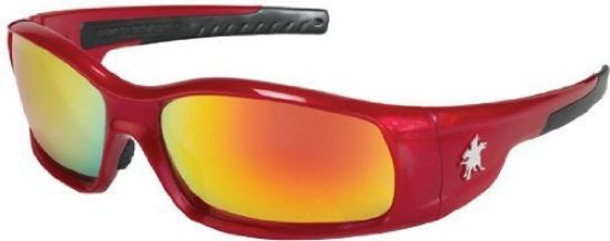 Picture of Mcr Safety Swagger Crimson Red Frame Fire Mirror Part# - Sr13R