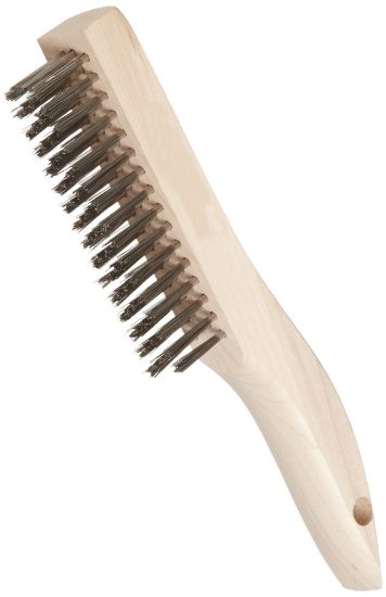 Picture of Weiler® Sh-46-Ss Hand Wire Scratch Brush .012Ss Shoe Part# - 44064