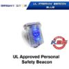 Picture of Bright Star Freakin' Beacon Safety Flasher Blue  Metal Clip Part# - 71000B