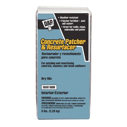 Picture of Dap® Concrete Patcher & Resurfacter Gray 5 Lb Part# - 10466