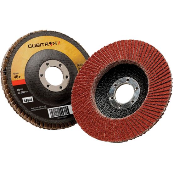 Picture of 3M™ Cubitron Ii Flap Disc 9 Part# - 7010363290