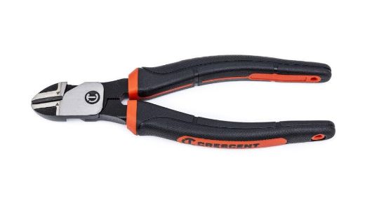 Picture of Crescent® 6" Diagonal Cutting Plier Cushion Grip Part# - Z5426Cg-06