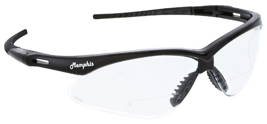 Picture of Mcr Safety Memphis Mp1 Black Frame Clear 1.0 Mag. Part# - Mph10