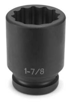 Picture of Grey Pneumatic 1" Drive X 1-7/8" Deep -12 Point Part# - 4260D