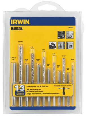 Picture of Irwin® S-112C Drill & Tap Set Part# - 80187