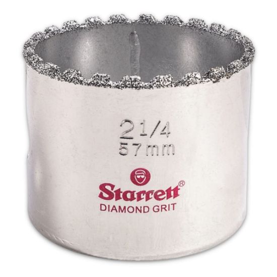 Picture of L.S. Starrett Diamond Grit Hole Saw  2-1/4" - 57Mm Diameter Part# - Kd0214-N