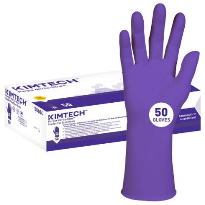 Picture of Kimtech™ Purple Nit-Xtra Exam Gloves Xl Part# - 50604