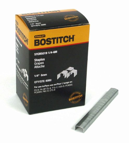 Picture of Bostitch® Staple-5019-7/16Cn-1/4 Galvanized 6000/Box Part# - Stcr50191/4-6M