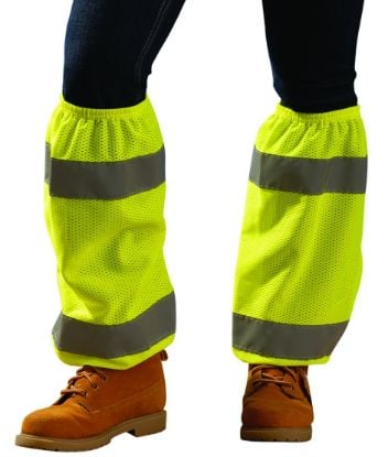 Picture of Occunomix Value Leg Gaiter W/Reflective/Pr  Yellow Part# - Lux-Sg-Y