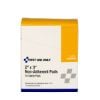 Picture of First Aid Only® 2"X3" Non-Adherent Pads 10/Box Part# - 3-601-001