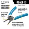 Picture of Klein Tools Klein-Kurve Wire Stripper / Cutter  8-20 Awg Part# - K11095