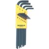 Picture of Bondhus® Blx 10 1/16"-1/4" Balldriver L-Wrenc 10Pc Wrench Part# - 10938