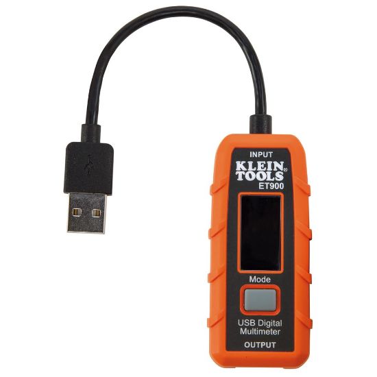 Picture of Klein Tools Usb Digital Meter  Usb-A(Type A) Part# - Et900