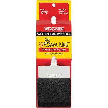 Picture of Wooster 3" Foam King Brush Part# - 31030030