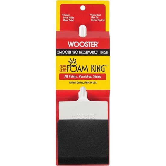 Picture of Wooster 3" Foam King Brush Part# - 31030030