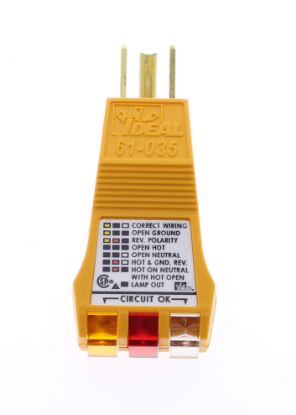 Picture of Ideal® Industries Ez Check Circuit Tester Part# - 61-035