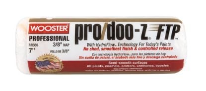 Picture of Wooster 7" Pro/Doo-Z Ftp 3/8" Nap Roller Cover Part# - 0Rr6660070