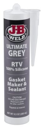 Picture of J-B Weld Ult. Gray Rtv Silicone Sealant Caulk- 9.5 Oz. Part# - 32927