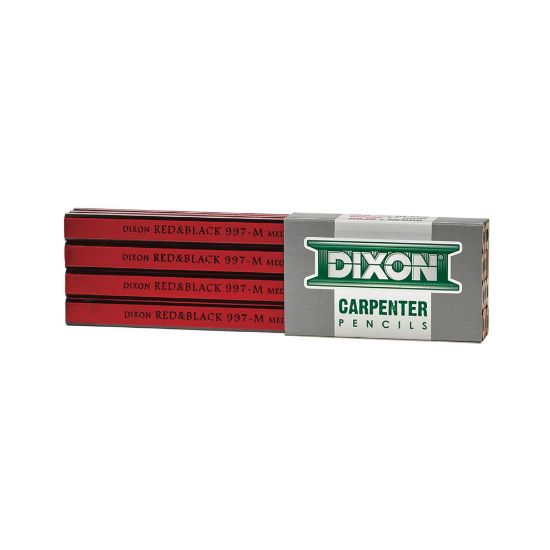 Picture of Dixon Ticonderoga 997-M 7"Medium Flat Carpenter Pencil Part# - 19972