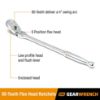 Picture of Gearwrench® 3/8" Dr 90T Long Handlefull Pol Td Ratchet Part# - 81264T