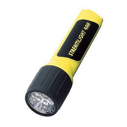 Picture of Streamlight® 4Aa Yellow Propolymer W/Wht Led'S W/ Batteries Part# - 68201