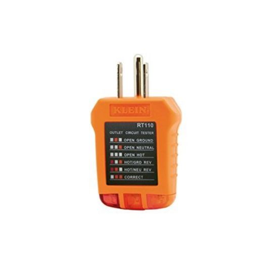 Picture of Klein Tools Receptacle Tester Part# - Rt110