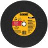 Picture of Dewalt® 14"X7/64"X1" General Purose Chop Saw Wheel Part# - Dw8001