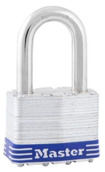 Picture of Master Lock® 2 In Lmntd Steel Padlock1-1/2 In Shackle Part# - 5Dlf