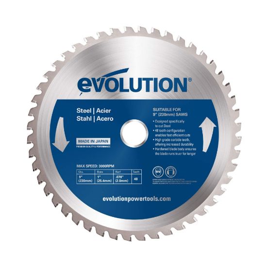 Picture of Evolution Steel Cutting Blade 9" Part# - 230Blade-St