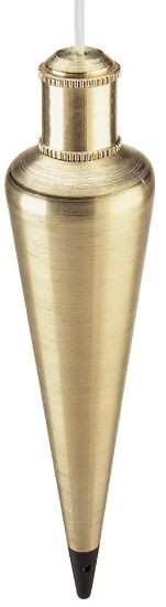 Picture of Empire® Level 00998 8-Oz. Brass Plumbbob W/2 Tips Part# - 908Br