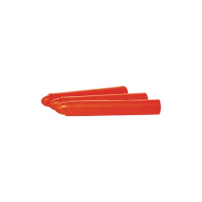 Picture of Dixon Ticonderoga Orange Fluorescent Crayon Fluorescan Part# - 13003