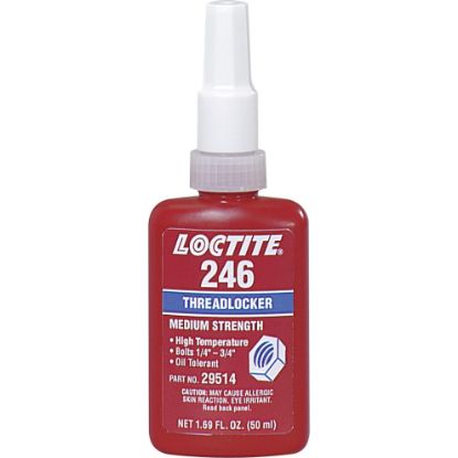 Picture of Loctite® 246 Threadlocker High Temp Med Strength 10 Ml Part# - 196508