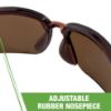 Picture of Radians Es5 Brown Frame  Brown Lens Part# - 29117