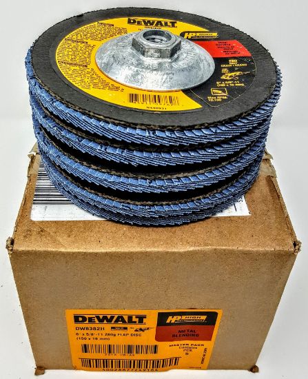 Picture of Dewalt® 6 X 5/8-11 80G T29 Hp Flap Part# - Dw8382H